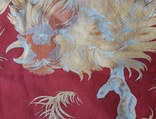 Поединок персидских птиц(огненных петухов), платок оригинальный Ferre - 85x85 см., фото №8