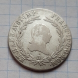 Австрія, 20 крейцерів, 1806 рік, срібло, фото №4