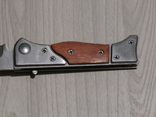 Нож выкидной,складной,для рыбалки и туризма АК-47 17см, фото №7