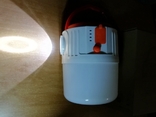 Аккумуляторная лампа с крючком, ліхтар, сонячна батарея, фонарь кемпинг, зарядка от USB, фото №2