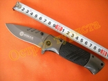Нож складной Boker F83 с клипсой полуавтомат реплика, фото №6