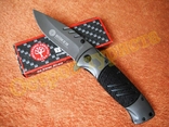 Нож складной Boker F83 с клипсой полуавтомат реплика, фото №2