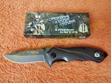 Нож складной тактический Strider 313 полуавтомат стеклобой, фото №2