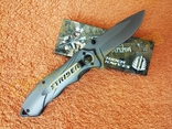 Нож складной тактический Strider 313 полуавтомат стеклобой, фото №4