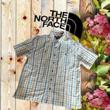 The North Face оригинал треккинговая мужская рубашка короткий рукав с лиоцелом, numer zdjęcia 3