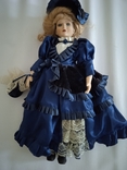 Фарфорова лялька. 43 см, фото №2
