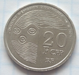 20 франків, Французькі тихоокеанські території, 2021р., фото №3