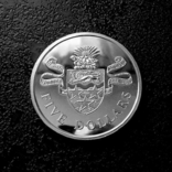 5 долларов Каймановы острова 1973 PROOF серебро, фото №5