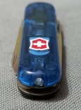 Швейцарський ніж Victorinox з ліхтариком напівпрозорий, фото №2