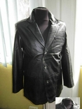 Легенька шкіряна чоловіча куртка- піджак Jefry West. Італія. 52р. Лот 1093, фото №3