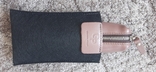 Ключниця Grande Pelle 130х30 мм глянцева шкіра фрез, фото №9