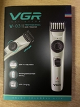 Акумуляторна машинка для стрижки волосся VGR V-031, photo number 9