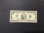 2 доллара США серия 1976 блок В-С Нью Йорк выпуск только в листах, фото №2