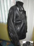 Крута шкіряна чоловіча куртка- бомбер CLASSIC LEATHER, C&amp;A. 62р. Лот 1095, photo number 5