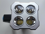 Фонарь ручной аккумуляторный X-606 4LED-COB, фото №6