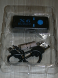 Адаптер автомобільний AUX Bluetooth X6 3.5мм Audio Stereo TF-card, фото №2