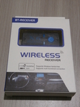 Адаптер автомобільний AUX Bluetooth X6 3.5мм Audio Stereo TF-card, фото №3