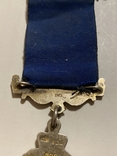 Масонская медаль. Серебро. 1955 год, фото №8