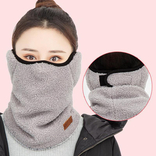 Тёплый шарф для шеи и лица с плотной защитой от холода, фото №5