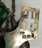  Серебряная лампада в полном комплекте, 84 пр. вес 492г, фото №6
