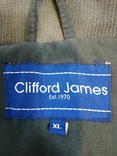 Нова чоловіча демісезонна куртка CLIFFORD JAMES p-p XL, фото №10