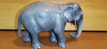 Статуетка африканський слон гумовий пластиковий Schleich, фото №4