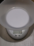 Весы кухонные Electronic электронные В05 5кг с чашей шаг от 1 грама, фото №8