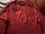 Пуловер красный Betty Barcley, р.34, numer zdjęcia 4