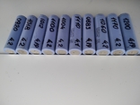 Акумулятори Li-Ion,тип18650,колір сіро-блакитний,10шт., фото №4