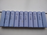 Акумулятори Li-Ion,тип18650,колір сіро-блакитний,10шт., фото №5