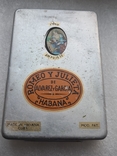 Сигарная коробка Romeo y Julieta, Habana. Куба., фото №4