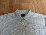 Debenhams Красивая мужская рубашка короткий рукав хлопок в принт 2XL, numer zdjęcia 10