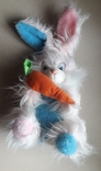 Заяц с морковкой, начало 2000-х г. - 40 см., фото №2