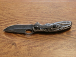 Нож Складной Wolf (Волк) 20.5см,Усиленный нож с клипсой, фото №3