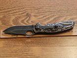 Нож Складной Wolf (Волк) 20.5см,Усиленный нож с клипсой, numer zdjęcia 6