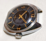 Pobeda watch in a chrome-plated case with a bright dial mechanical 15 jewels of the USSR, photo number 6