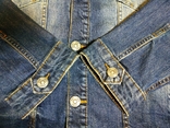Куртка чоловіча джинсова VOGELE стрейч p-p S(ближче до М), фото №8