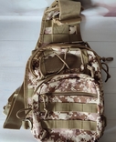 Тактична сумка, рюкзак, барсетка через плече 6 л, фото №5