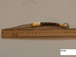 Складной нож Наваха (Navaja) 20 см,нож брелок с кольцом для туриста,охотника, фото №2