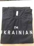 Патриотическая женская футболка. I M UKRAINIAN. S., numer zdjęcia 7