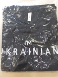 Патриотическая женская футболка. I M UKRAINIAN. М., фото №8