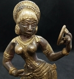 Статуетка Індійська Танцюристка, бронза або латунь., фото №8