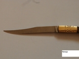 Складной нож Наваха (Navaja) 18 см,нож брелок с кольцом для туриста,охотника, фото №4