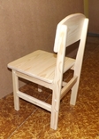 Детский деревянный стульчик, фото №4