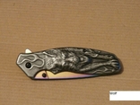 Нож складной Волк Градиент King Wolf 004C 20.5см ,Усиленый нож с клипсой, фото №8
