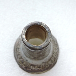 Серебряное горлышкоот графина с пробкой, фото №5