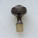 Серебряное горлышкоот графина с пробкой, фото №8