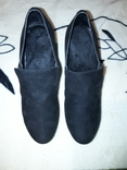 Черные туфли женские замшевые размер 39 новые (Германия), фото №3