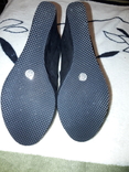 Черные туфли женские замшевые размер 39 новые (Германия), фото №6