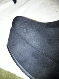Черные туфли женские замшевые размер 39 новые (Германия), фото №7